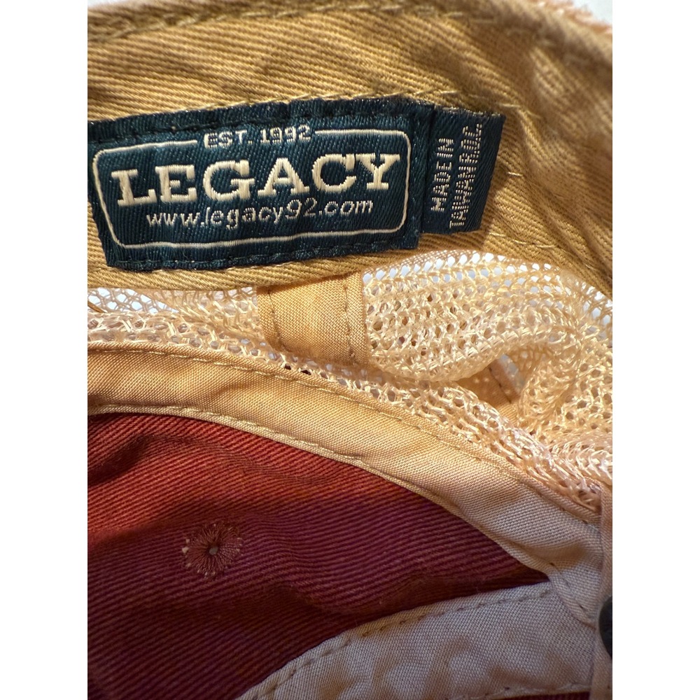 Legacy Colorado Flag Patch Brown Trucker Hat Adjustable Baseball Cap - Picture 4 of 6